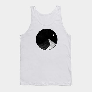 Moonlit mountain Tank Top